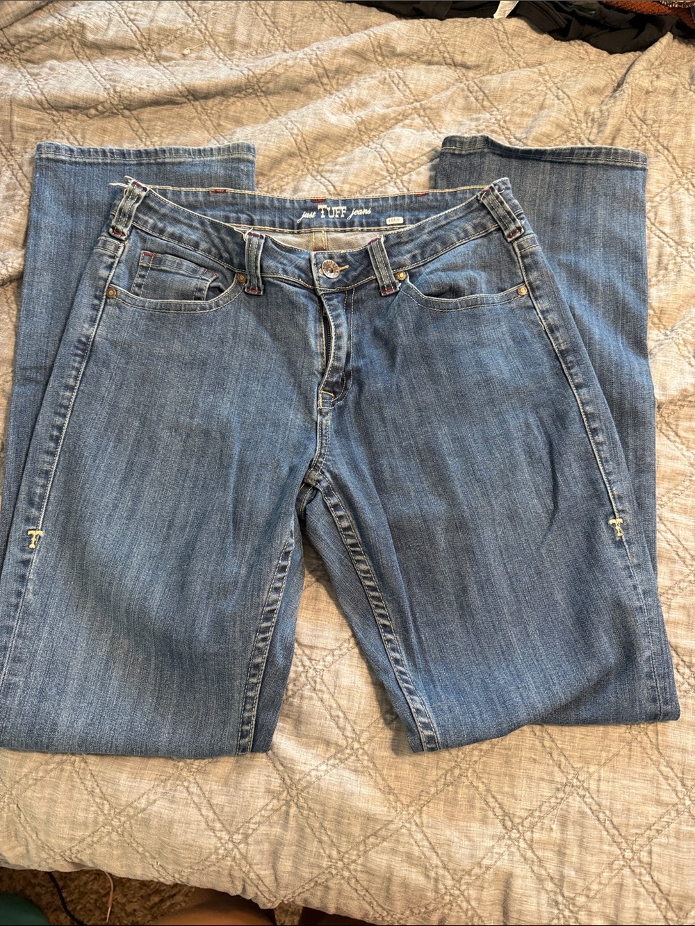 Cowgirl Tuff Women's Light Blue Straight-Leg Jeans